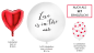 Preview: XL Latexballon - Love is in the air - ø 1m